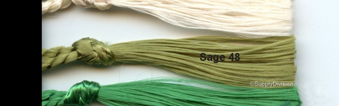 Sage/Olive Green bookmark tassel